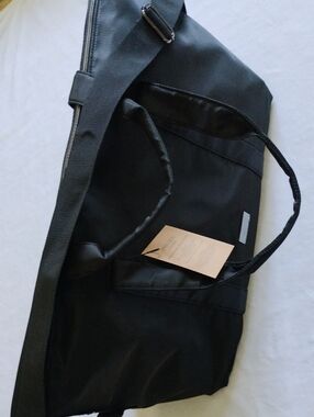 Jimmy Choo Parfums Black Nylon Weekend Duffle Bag